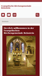 Mobile Screenshot of ev-kirche-beinstein.de